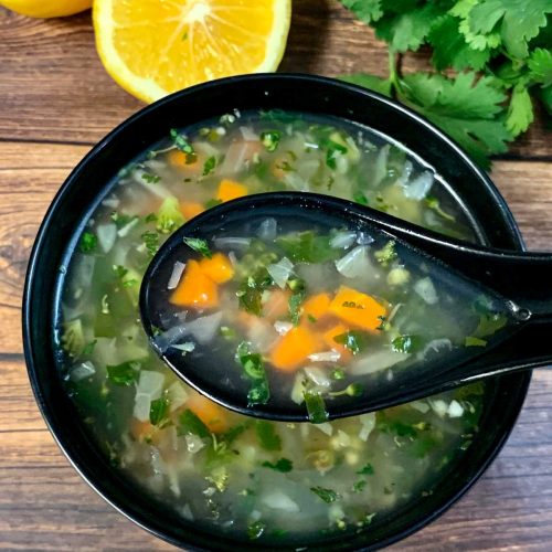 lemon-coriander-soup