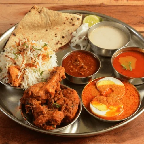indian-gavkari-chicken-thali-food-600nw-2017167788